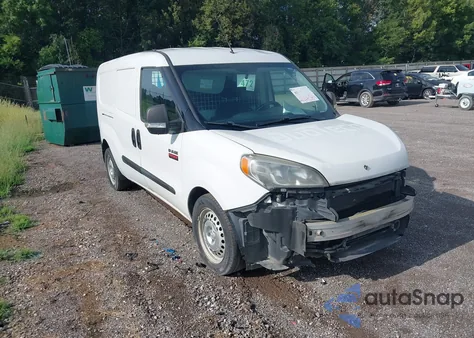 2016 Ram Promaster City Tradesman z USA, uszkodzony, nr VIN ZFBERFAT4G6B51766